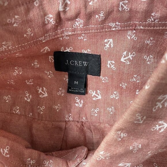 ⚓️ Banana Republic Nautical Anchor Print Button Down Shirt - Picture 3 of 13